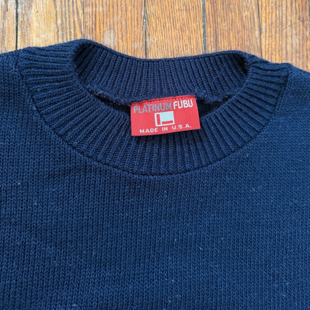 90’s Platinum FUBU Fat Albert Vintage Sweater - Picture 3 of 13